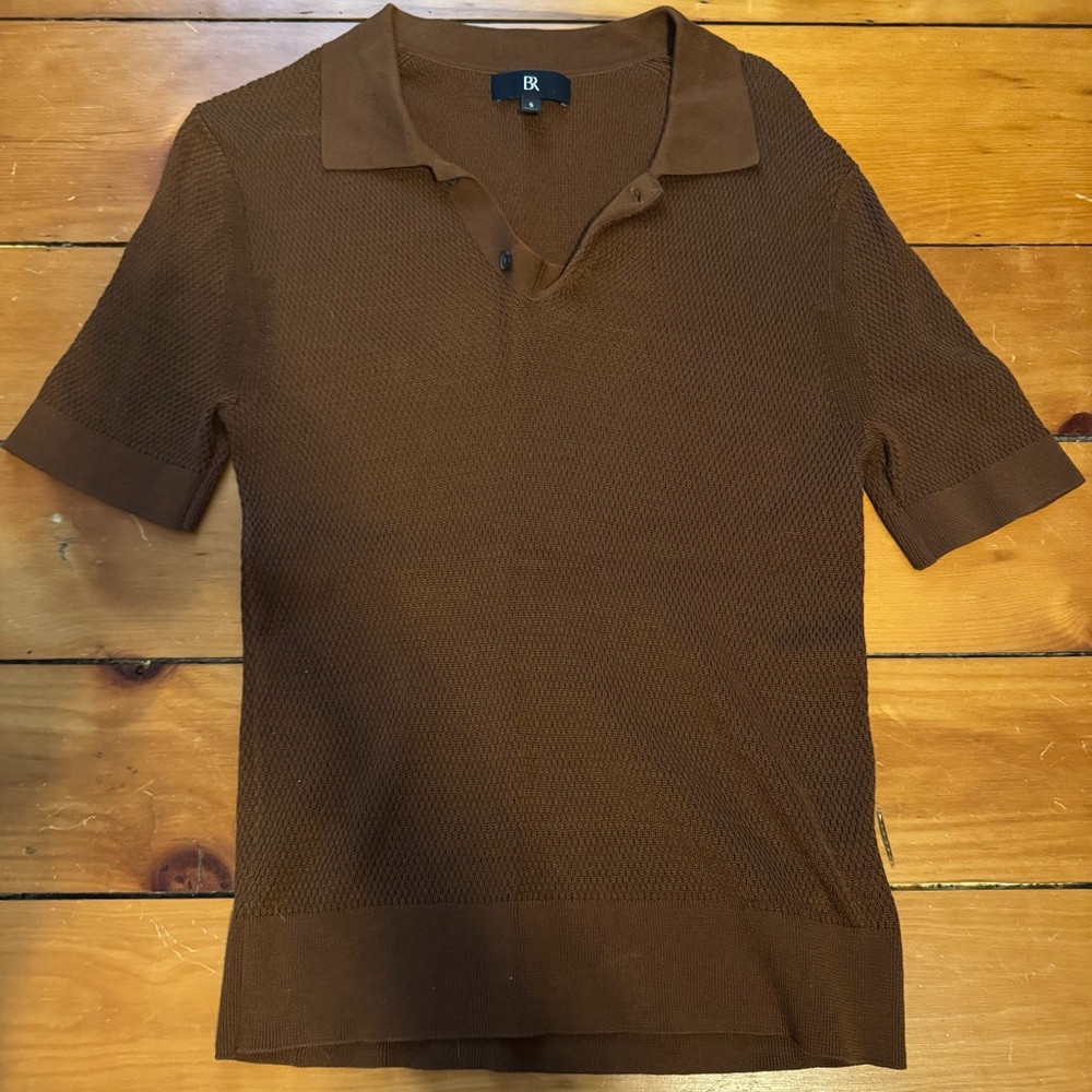 Banana Republic Mesh Polo